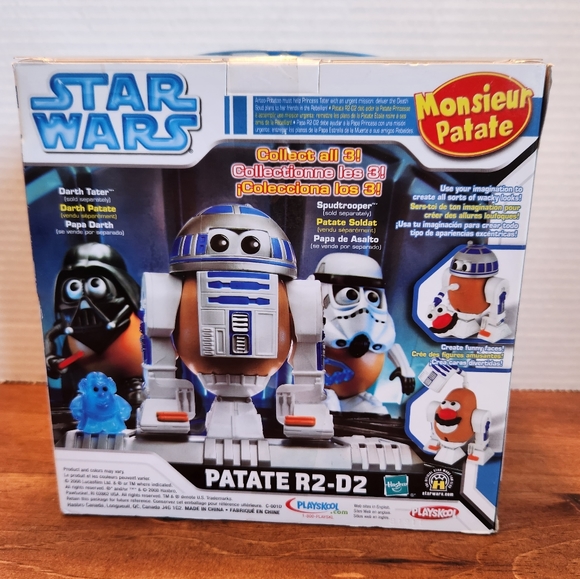 Star Wars Mr. Potato Head Artoo-Potatoo and Princess Tater Hologram NIB … - Picture 3 of 5